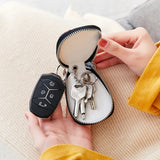 Cartoon Girl Key Bag Car Key Case Cover Women Mini Purse Key Holder Wallet