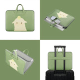 Cartoon Laptop Briefcase 13-15.6 Inch Portable Computer Bag