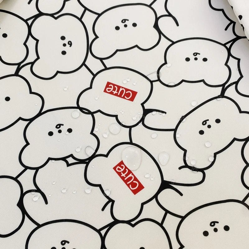 Cartoon Printing Women's Backpack College Laptop School Bag