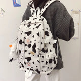Cows Backpacks for School Teenagers Girls Large Capacity Travel Backpacks
