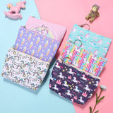 Cartoon Unicorn Kids Coin Purse Earphone Key Coin Bag Women Wallet