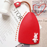 Cartoon Leather Key Bag Large Capacity Car Key Case
