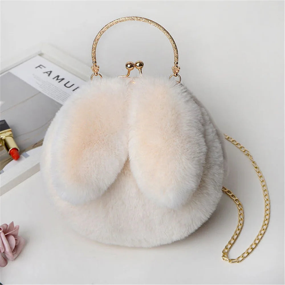 Bunny Ear Messenger Bag Cross Body Bag for Women