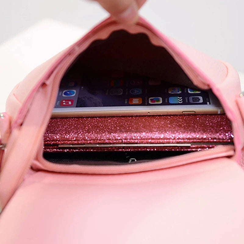 Fox Women Bag Mini Shoulder Bag For Women PU Leather Handbags