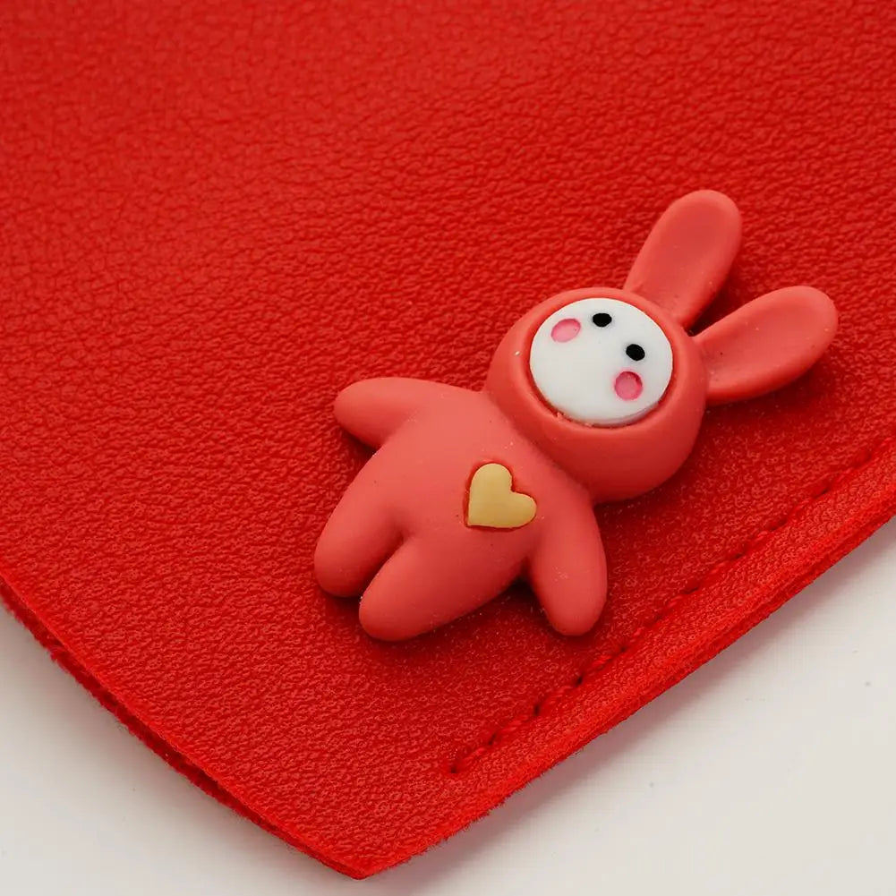 Unisex PU Leather Key Bag Housekeepers Car Key Holder Case
