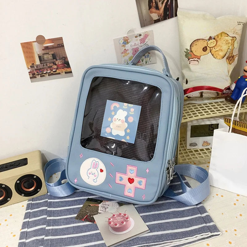 Game Console Lolita Girls Shoulder Bag Nylon Backpack Casual Ladies Bag
