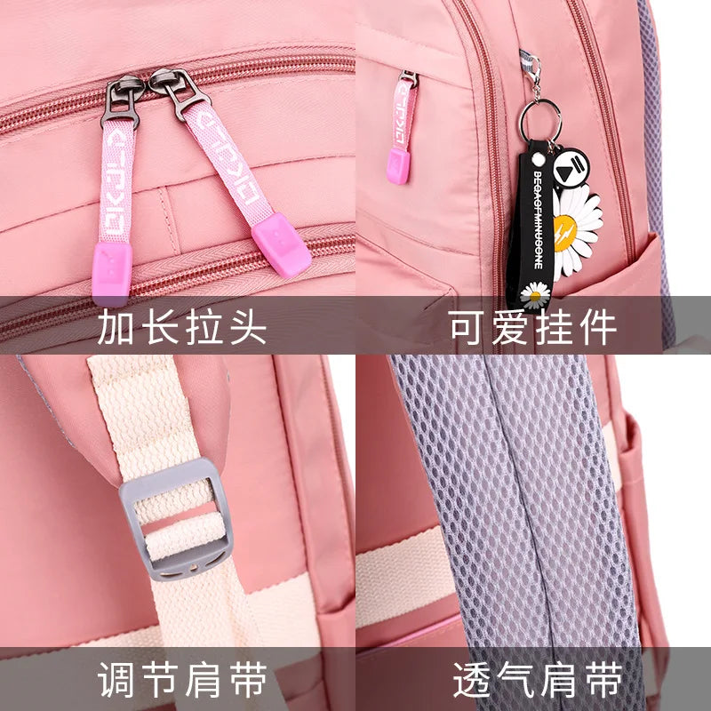 Girls School Bags Children Orthopedic Primary School Backpack