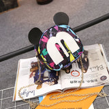 Cartoon Mouse Women Handbag Kids School Bags For Girls Teenagers