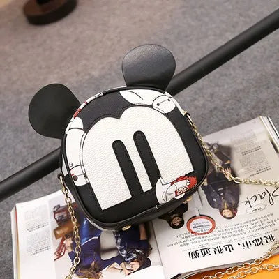 Cartoon Mouse Women Handbag Kids School Bags For Girls Teenagers