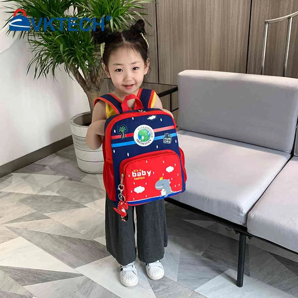 Dinosaur Kids Backpack Toddler Kindergarten Children Boy Girl Nylon Schoolbag