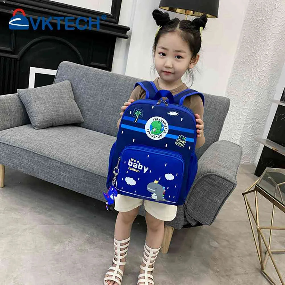 Dinosaur Kids Backpack Toddler Kindergarten Children Boy Girl Nylon Schoolbag