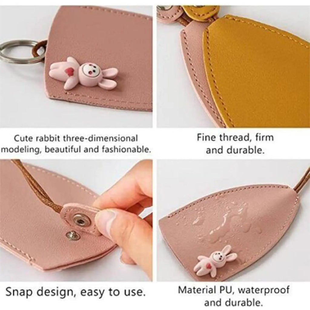 Cartoon Animals Key Case PU Leather Key Wallets