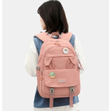 Rabbit Ears Backpack Large Capacity Casual Bookbag for Boys Girls