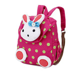 Rabbit Toddler Backpack Softback Canvas Schoolbag for Girls