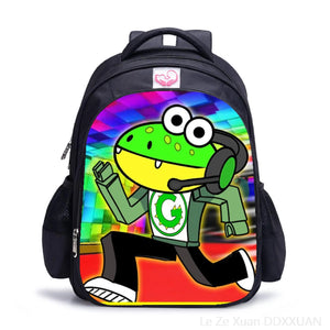 Rainbow Girls School Bag Casual Backpack Cartoon Book Packbags