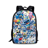 Stitch Kids Small Bags Children Back to School Rucksack Boys Girls Primary