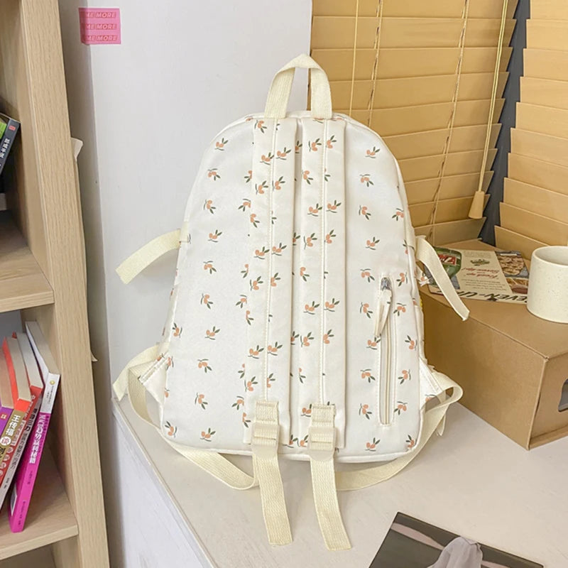 Casual Student Backpack High Capacity Laptop Schoolbag
