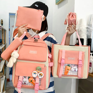 Large Capacity School Backpack for Girls & Boys