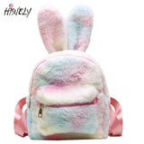 Cute Bunny Plush Backpack with Rabbit Ears