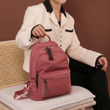 D0LF Backpack Purse for Women Small Daypack Teen Girls Rucksack Travel School Sh