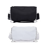 D0LF Nylon Crossbody Bag with Zipper Storage Pouch