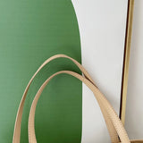 D0LF Straw Beach Bag Vintage Bohemian Summer Vacation Casual