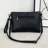 Skull Clutch Bag Ghost Head Shoulder Bag Punk Retro Wrist Bag