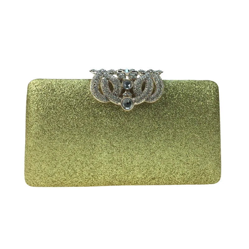 DAIWEI Women's Diamond Clutch Evening Bag