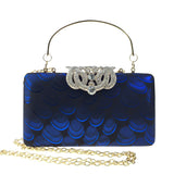 DAIWEI Women's Evening Clutch with Diamonds