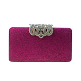 DAIWEI Women's Diamond Clutch Evening Bag