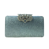 DAIWEI Women's Diamond Clutch Evening Bag