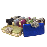 DAIWEI Women's Diamond Clutch Evening Bag