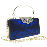 DAIWEI Women's Evening Clutch with Diamonds