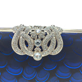 DAIWEI Women's Evening Clutch with Diamonds