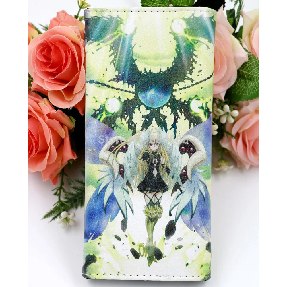 DATE A LIVE Anime Leather Purse Mayuri Clutch Wallet with Hasp