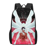 DEVILMAN crybaby Print School Bags for Boys Girls Backpacks Kids Book Bag