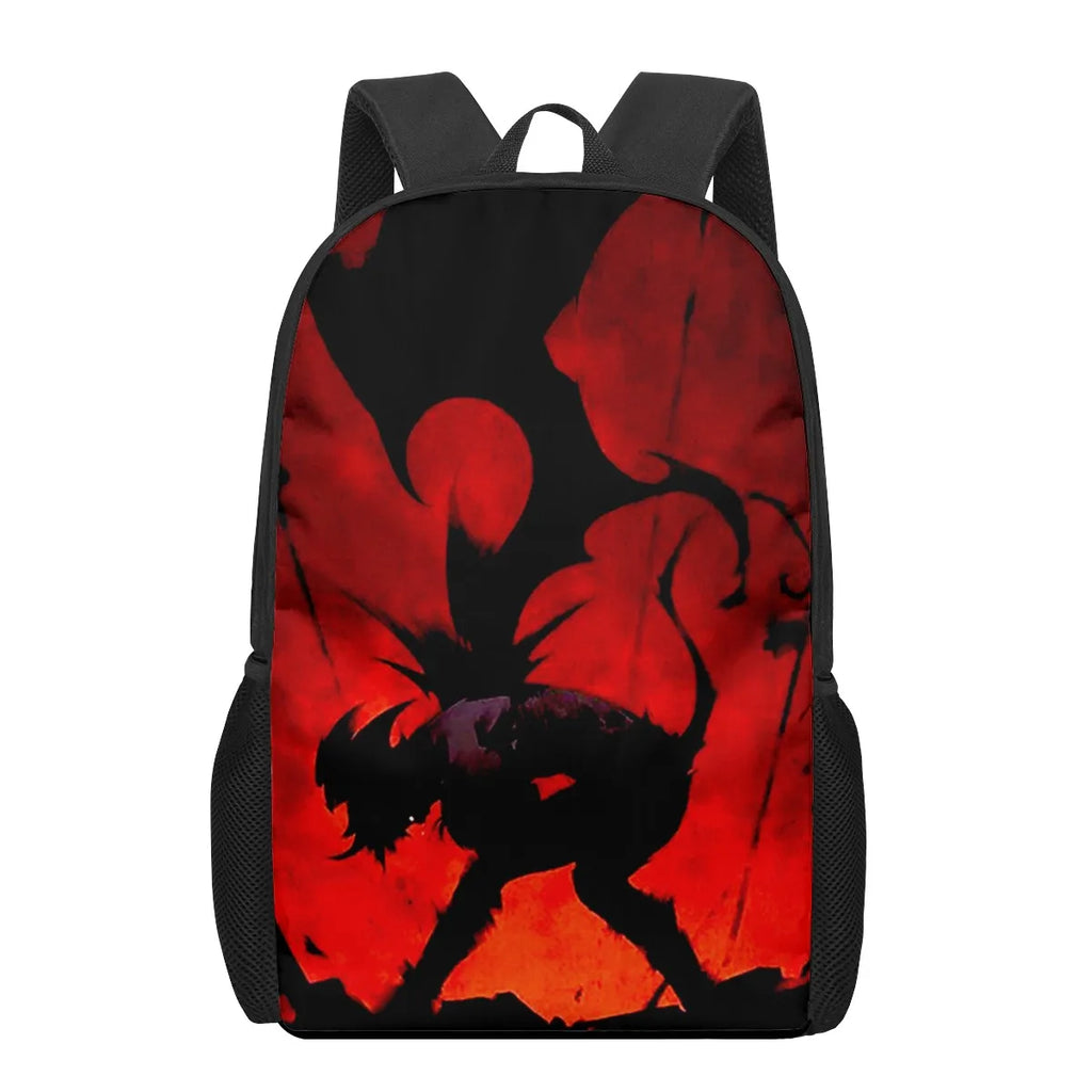 DEVILMAN crybaby Print School Bags for Boys Girls Backpacks Kids Book Bag