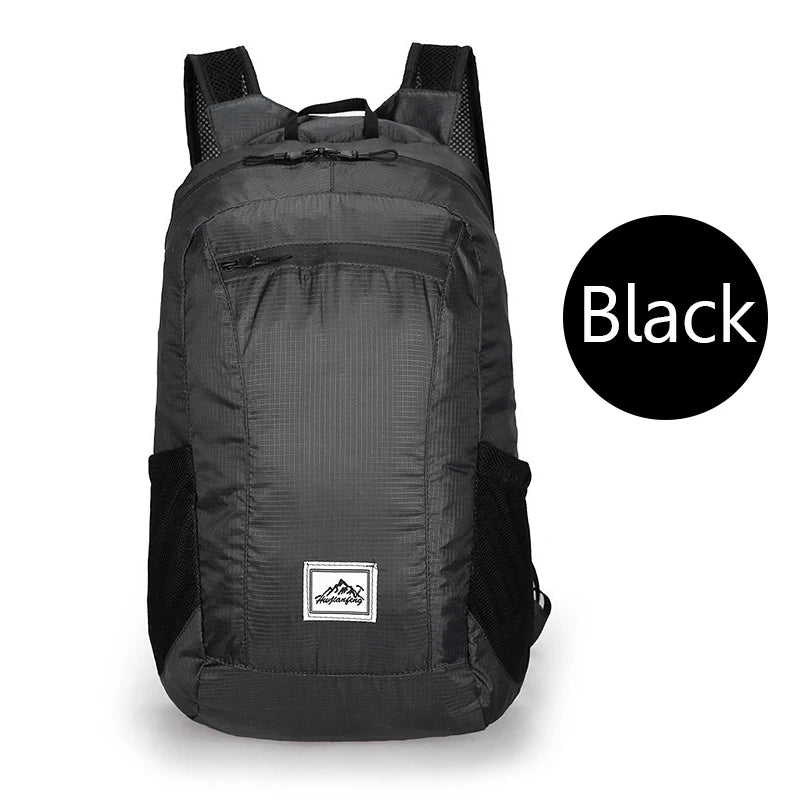Waterproof Collapsible Sport Pack Bags Unisex Anti-theft Backpack Woman Travel