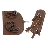 DIY PU Bag Knitting Set Cover Shoulder Strap Crochet Bag Purse Making