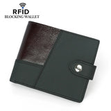 RFID Leather Men's Wallet European & American Style