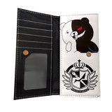 Monokuma Cosplay PU Leather Cartoon Wallet Moneybag Short Notecase