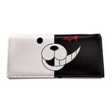 Monokuma Cosplay PU Leather Cartoon Wallet Moneybag Short Notecase