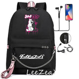 Danganronpa School Backpack for Teens Boys Girls