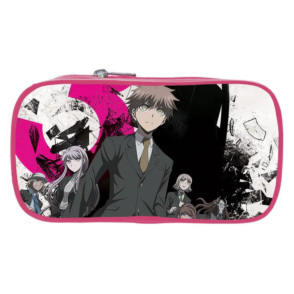 Danganronpa Monokuma Long Pencil Bag Zipper Cosmetic Bag