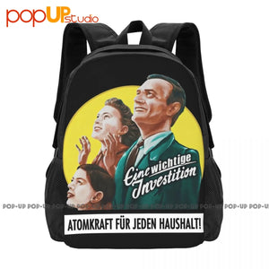 Dark Atomkraft Fur Jeden Haushalt Backpack - Large Capacity