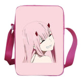 Darling In The FranXX Cartoon Shoulder Bag Canvas School Bag Cosplay Messenger