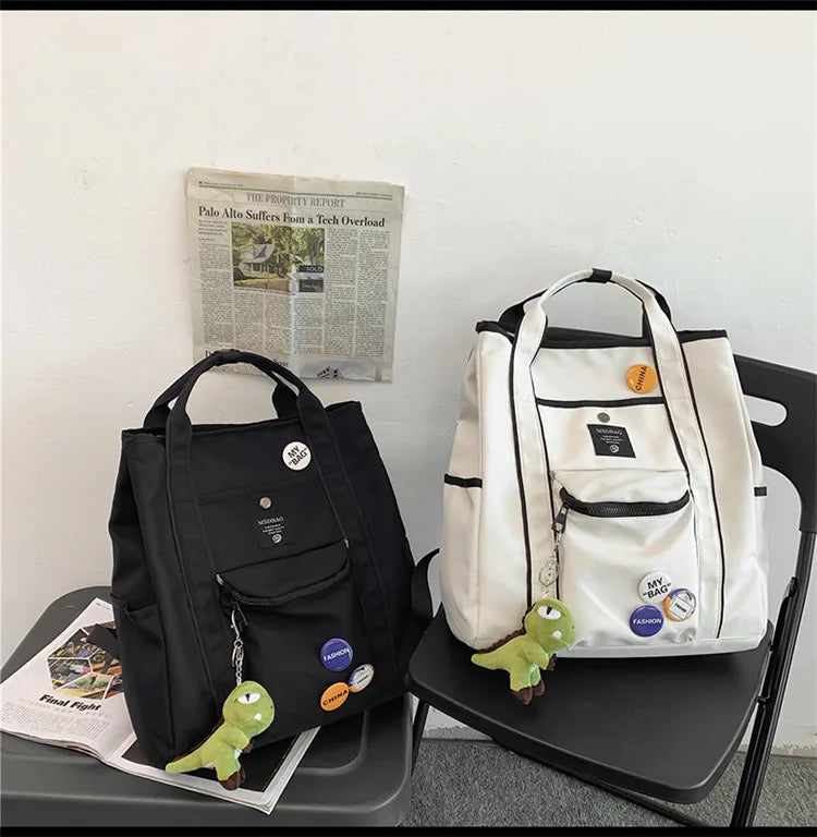 Dazzling Unisex Backpack Female School Bags College Book Lady Laptop Backpack