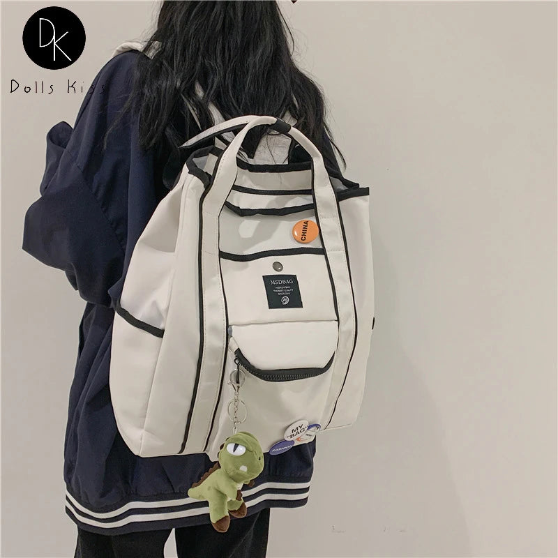 Dazzling Unisex Backpack Female School Bags College Book Lady Laptop Backpack