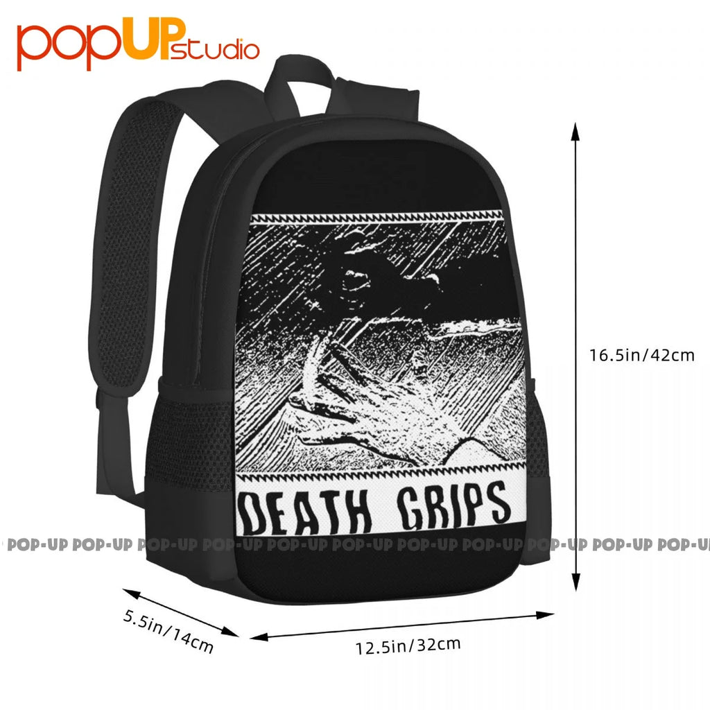 Death Grips Band Talented Album Backpack Large Capacity Shoe Bag