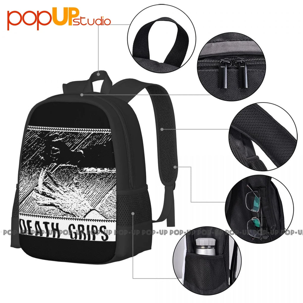 Death Grips Band Talented Album Backpack Large Capacity Shoe Bag